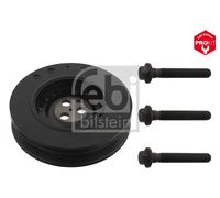 FEBI Polea cigüeñal FORD 2,0 2,2 1351731 JDE10108 1351731S1 JDE10108S1 ABFA D3FA
