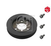 FEBI Polea cigüeñal PEUGEOT CITROËN 1,6 0515.J3 0515.J3S1 515.J3S1 NFU(TU5JP4)