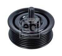 FEBI Polea inversión/guía correa poli V HYUNDAI KIA 2,0 2,2 25287-27060 D4EA-F