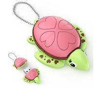 FEBNISCTE - Memoria USB con Forma de Tortuga (16 GB),Diseño Divertido Pendrive 16 GB,Flash Drive USB 2.0 Almacenamiento de Datos,Plug and Play