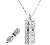 FEBNISCTE - Pendrive Divertida 16 GB con Diseño de Lápiz Labial, Memoria USB 2.0 Flash Drive 16 GB,Unidad de Datos de Metal Plateado con Caja de Regalo