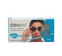Febredol® tapones de silicona para los oídos 2uds