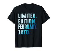 Febrero 1970 Año 1970 Cumpleaños 1970 Edición Limitada Camiseta