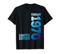 Febrero 1970 Año 1970 Retro 1970 Vintage 1970 Edición Camiseta
