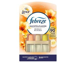 Febreze 3Volution - Juego de 7 recambios para ambientadores de orquídea | Los frascos recargables con 3 aromas cambiantes combaten los olores y proporcionan frescura a la habitación.