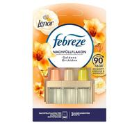 Febreze 3Volution Ambientador Recargable Dorada Orquídea 3 X 20ml 3 Aromas 90Tag