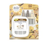 Febreze 3Volution Plugin Starter Unit/Kit y recambio de 20 ml - Galleta de vainilla