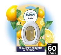Febreze Ambientador de baño cítrico fresco 8x, control continuo de olores y prevención