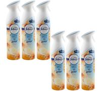 Febreze Ambientador ORQUÍDEA DORADA 6 x 300 ml - Elimina Olores Spray Ambiental