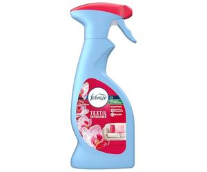 Febreze Ambientador textil de orquídea tailandesa de 375 ml, con tecnología de aire fresco, elimina los olores de tus textiles y deja un aroma fresco