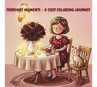 February Moments - A Cozy Coloring Journey: A soft month of candles, comfort, and reconnecting with your heart.