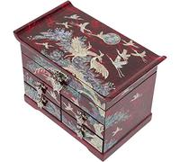 February Mountain Caja de joyería vintage grande para mujer, regalo para mujeres que tienen todo, regalo para ella, amigos, esposa, mamá, hija, hermana, tía, abuela
