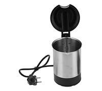 FECAMOS 1000W 0.5L Hervidor de Agua de Calentamiento Instantáneo, Hervidor de Agua de Viaje Portátil Hervidor Eléctrico Portátil Apagado Automático para Pesca de Viaje para Agua Hirviendo Familiar