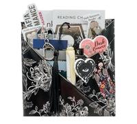 Fecha gótica con un libro, paquete de libro de misterio para lectores de romance oscuro y horror, incluye calcetines acogedores, juego de regalo perfecto para amantes del libro (B#)