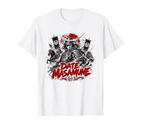 Fecha Masamune Samurai Warrior Leyenda Japonesa Camiseta
