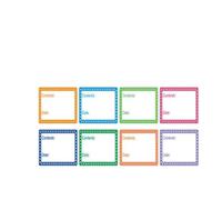 Fecha segura, catálogo de alimentos, etiqueta autoadhesiva for almacenamiento, adhesiva en blanco for refrigerador cocina, papelería oficina para etiquetas de precio(500pcs-01)