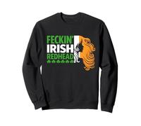 Feckin' Irish Redhead Regalo del Día de San Patricio Sudadera