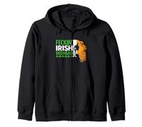 Feckin' Irish Redhead Regalo del Día de San Patricio Sudadera con Capucha