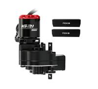 FEDCO Motor sin escobillas y transmisión exterior 1621SL 3500KV Motor con placa lateral para TRX4M Upgrades 1/18 RC Crawler