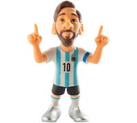 BANDAI Minix MN11735 Figura de Messi, Selección Argentina, Coleccionables de 12 cm para Exhibición, Idea de Regalo para Niños y Adultos, Fans de Fútbol, Multicolor