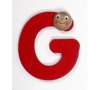 Federal Letra de Madera G Bxlxh 60x18x70mm Nuevo Juego Alfabeto Aprender