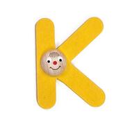 Federal Letra de Madera K Bxlxh 50x18x70mm Nuevo Juego Alfabeto Aprender