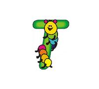 Federal Letra de Madera T Bxlxh 45x6x60mm Nuevo Juego Alfabeto Aprender