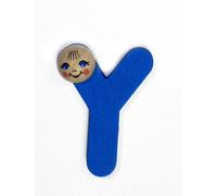 Federal Letra de Madera Y Bxlxh 50x18x70mm Nuevo Juego Alfabeto Aprender