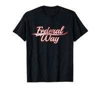 Federal Way Washington King County Vintage Varsity Camiseta