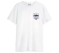 Fédération française de cyclisme MEFFCYCTS011 T-Shirt, Blanco, M Hombre, Blanco, M