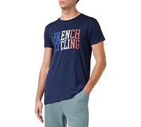 Fédération française de cyclisme MEFFCYCTS013 T-Shirt, Navy, S Hombre, Azul Marino, S