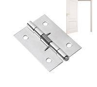 Federbelastete Türscharniere | Automatischer Türschließer Aus Edelstahl Mit Hoher Tragkraft | Selbstschließendes Möbelscharnier Für Schlafzimmer, Innengarderobe, Schranktüren Und Innenräume