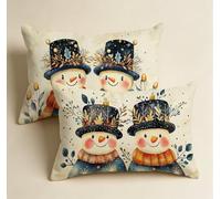 Federe Cuscino Letto 30x50 BLU,copri cuscino Velluto 2 Pezzi,Angelo Decorative Design fronte-Retro Cuscini Soffice e Morbido Divano, per Divano Letto Sedie Soggiorno Camera da Letto-85502