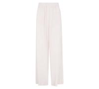 Federica Tosi - Pantalón Fluido Crepe de Chine - Trousers - Mujer - Rosa - M -