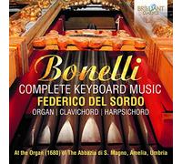 Bonelli: Complete Keyboard Music [CD de audio] Federico del sordo and Bonelli
