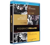 Federico Fellini (Blu-ray) Pack 3 peliculas: La Strada, Las Noches de Cabiria, La Dolce Vita [Blu-ray]