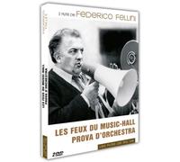 Federico Fellini : Les feux du music-hall + Prova d'orchestra [Francia] [DVD]