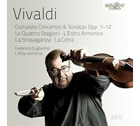 Federico Guglielmo (violin), L'Arte dell'Arco - VIVALDI: Complete Concertos & Sonatas Opp.1-12: Le Quattro Stagioni, L’Estro Armonico, La Stravaganza, La Cetra