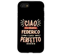 Federico Idea Regalo Personalizzata Nome Divertente Carcasa para iPhone SE (2020) / 7/8
