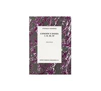 Federico Mompou: Cancion Y Danza I, II, III, IV. Partituras para Piano