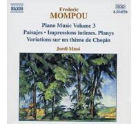Federico Mompou Piano Music (CD) Album (Importación USA)