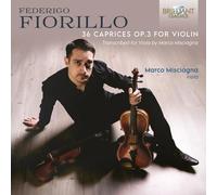 Federigo Fioril Federigo Fiorillo: 36 Caprices, Op. 3 for (CD) (Importación USA)