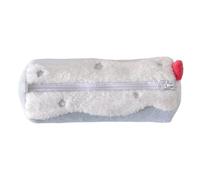 Federmäppchen Etui Plüsch Kuchen Design - 19,5 x 7 x 6 cm Schreibwaren Organizer, weiches Samt Stiftmäppchen große Kapazität | kreativ niedlich praktisch geeignet für Haftnotizen Radiergummi Lineal Ki