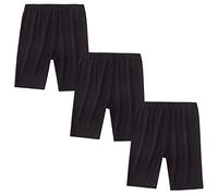 FedMois Leggins Mallas Pantalones Cortos Ropa Deportiva de Niña Pack de 3, Negro, 5 años