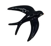 FEDOR Bowl de cerámica negro 8.5x7.5x4 cm, estilo minimalista, construcción moldada, para postre y pequeño detalle