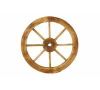 Fedor Rueda DE Carro Decoracion Jardin Madera QUEMADA 40 cm