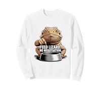 Feed Lagarto Sin Negociación Divertido Reptil Sudadera