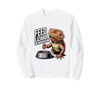 Feed Lagarto Sin Negociación Divertido Reptil Sudadera