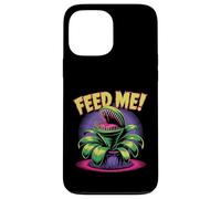 Feed Me Carnívora Planta Humor Ilustración Carcasa para iPhone 13 Pro Max