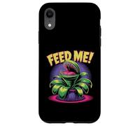Feed Me Carnívora Planta Humor Ilustración Carcasa para iPhone XR